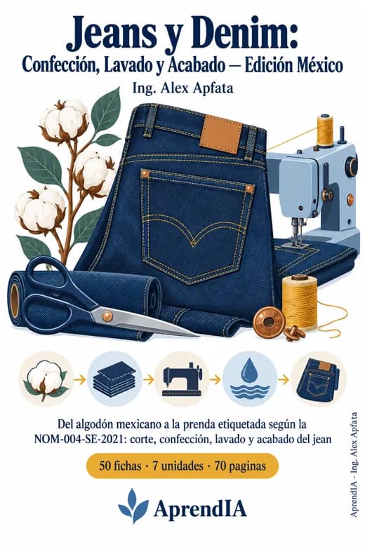 Jeans y Denim: Confección, Lavado y Acabado — Edición México