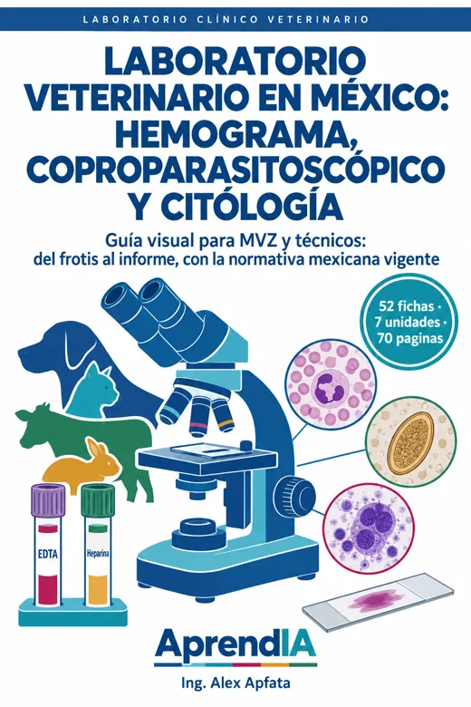 Laboratorio Veterinario en México: hemograma, coproparasitoscópico y citología