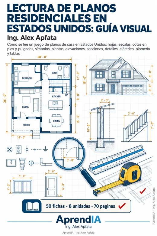 Lectura de Planos Residenciales en Estados Unidos: Guía Visual