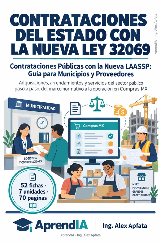 Contrataciones Públicas con la Nueva LAASSP: Guía para Municipios y Proveedores
