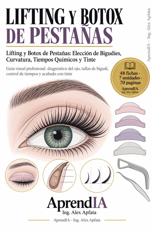 Lifting y Botox de Pestañas: Elección de Bigudíes, Curvatura, Tiempos Químicos y Tinte