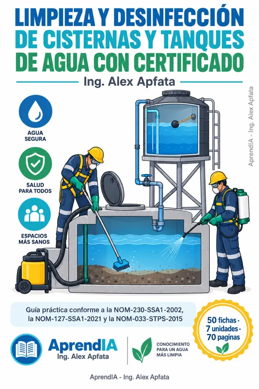 Limpieza y Desinfección de Cisternas y Tanques de Agua con Certificado