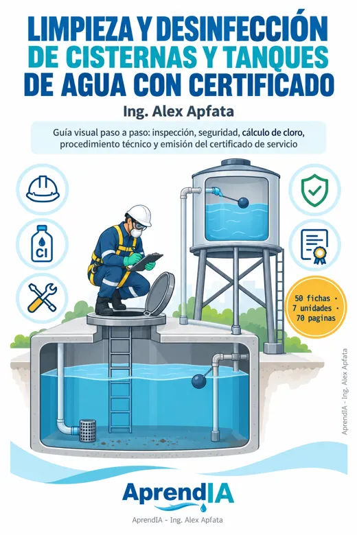 Limpieza y Desinfección de Cisternas y Tanques de Agua con Certificado