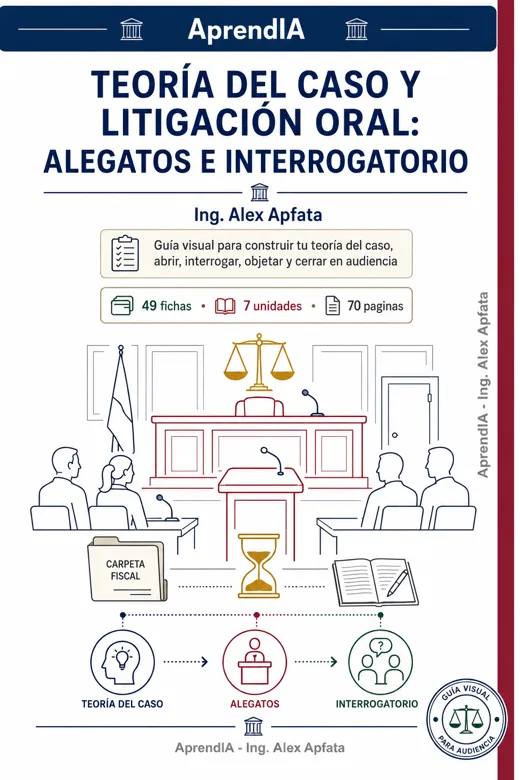 Teoría del Caso y Litigación Oral: alegatos e interrogatorio