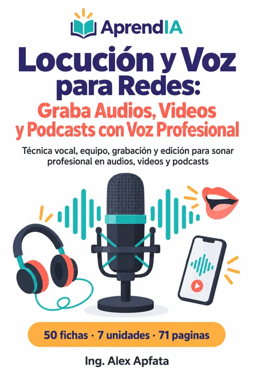 Locución y Voz para Redes: Graba Audios, Videos y Podcasts con Voz Profesional