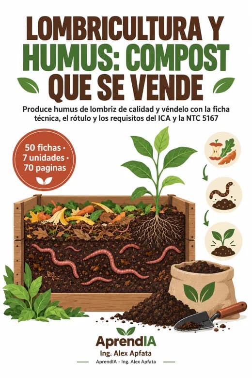 Lombricultura y Humus: Compost que se Vende (Edición Colombia)