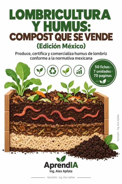 Lombricultura y Humus: Compost que se Vende (Edición México)