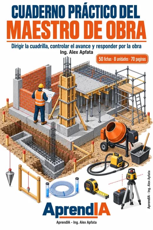 Cuaderno Práctico del Maestro de Obra