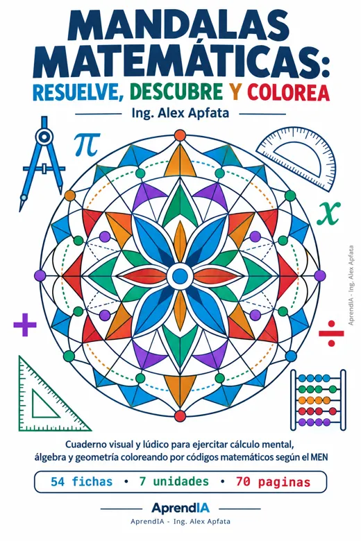 Mandalas Matemáticas: Resuelve, Descubre y Colorea