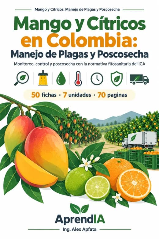 Mango y Cítricos en Colombia: Manejo de Plagas y Poscosecha