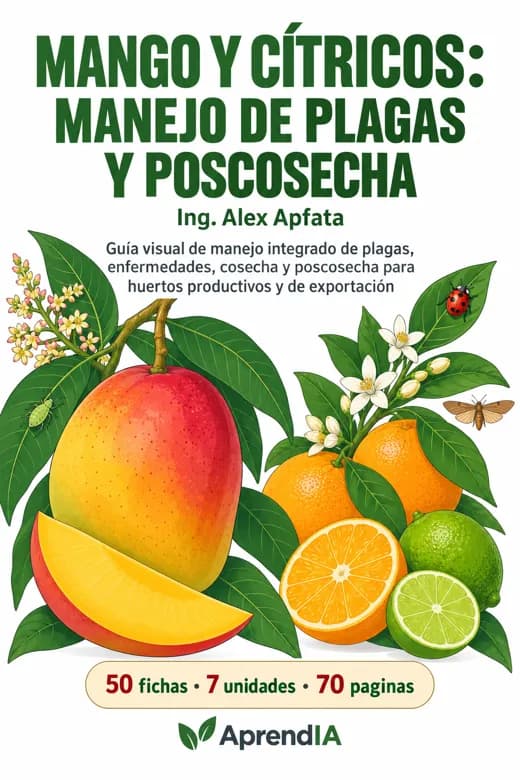 Mango y Cítricos: Manejo de Plagas y Poscosecha