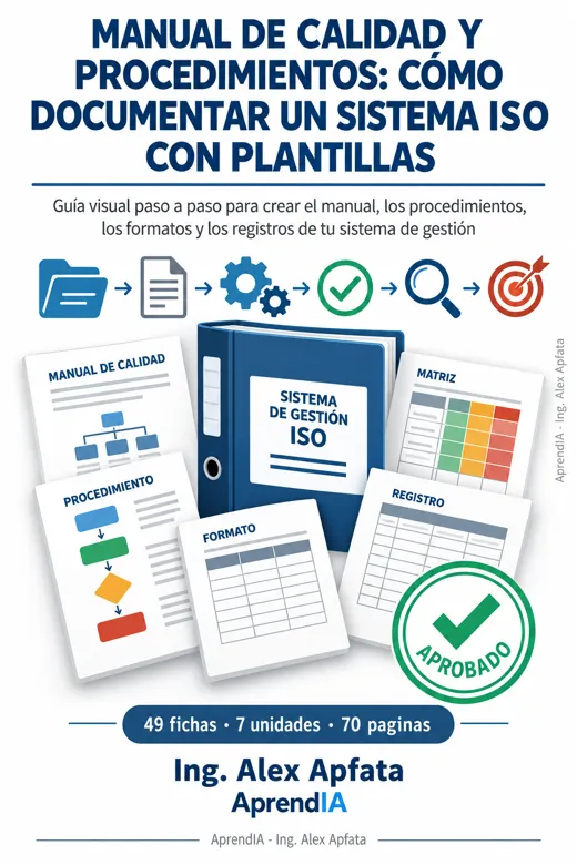 Manual de Calidad y Procedimientos: Cómo Documentar un Sistema ISO con Plantillas