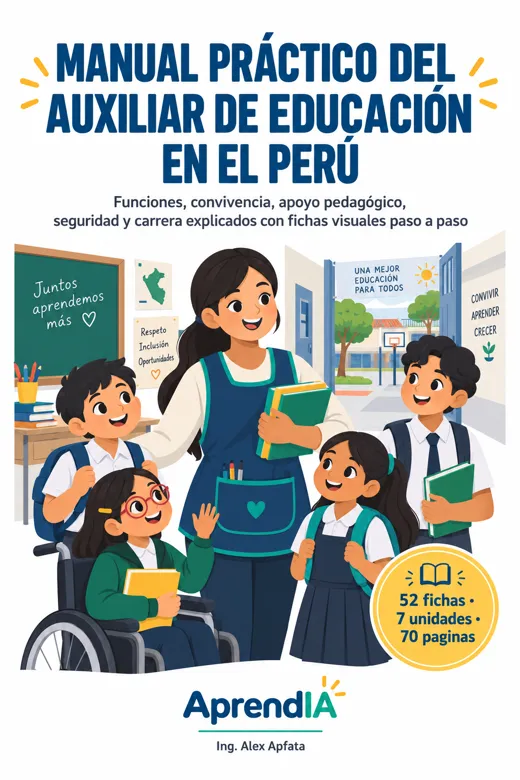 Manual Práctico del Auxiliar de Educación en el Perú