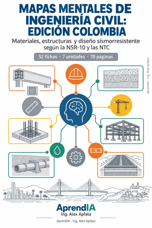 Mapas Mentales de Ingeniería Civil: Edición Colombia