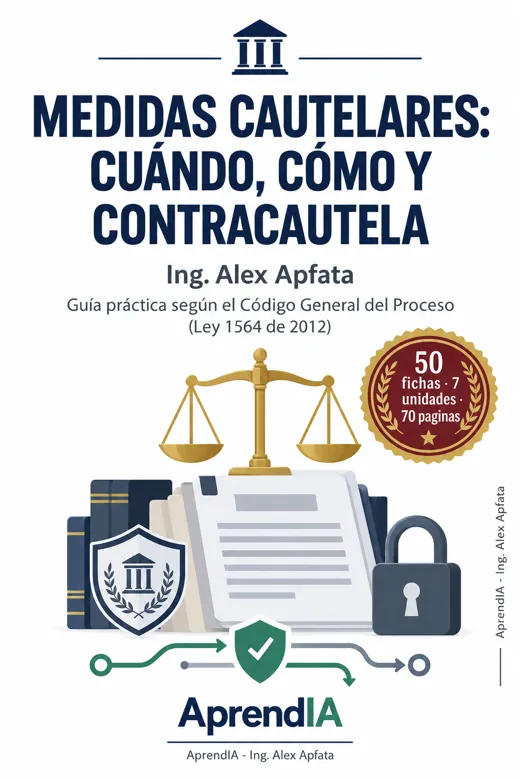 Medidas Cautelares: Cuándo, Cómo y Caución