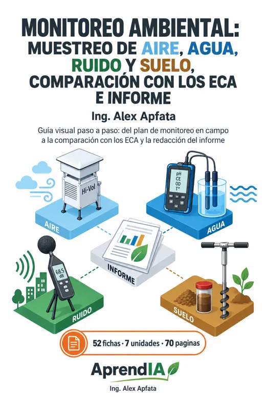 Monitoreo Ambiental: Muestreo de Aire, Agua, Ruido y Suelo, Comparación con los ECA e Informe