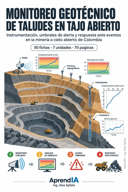 Monitoreo Geotécnico de Taludes en Tajo Abierto
