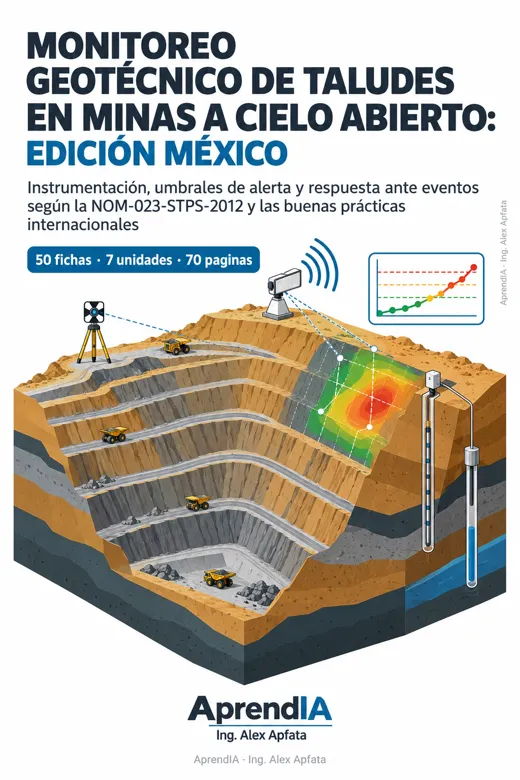 Monitoreo Geotécnico de Taludes en Minas a Cielo Abierto: Edición México