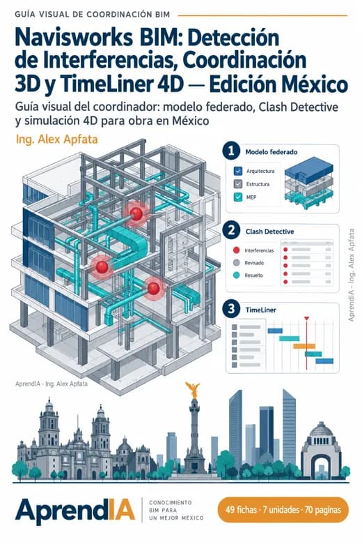 Navisworks BIM: Detección de Interferencias, Coordinación 3D y TimeLiner 4D — Edición México