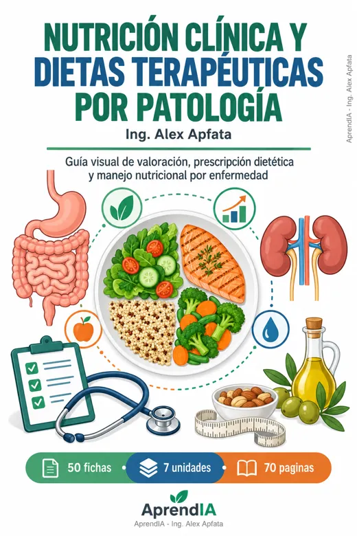Nutrición Clínica y Dietas Terapéuticas por Patología