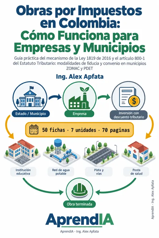 Obras por Impuestos en Colombia: Cómo Funciona para Empresas y Municipios