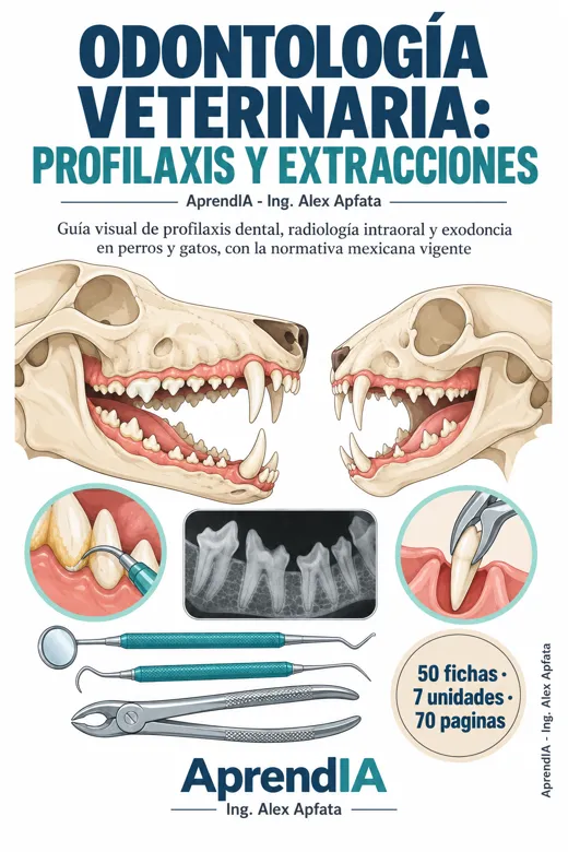 Odontología Veterinaria: profilaxis y extracciones — Edición México