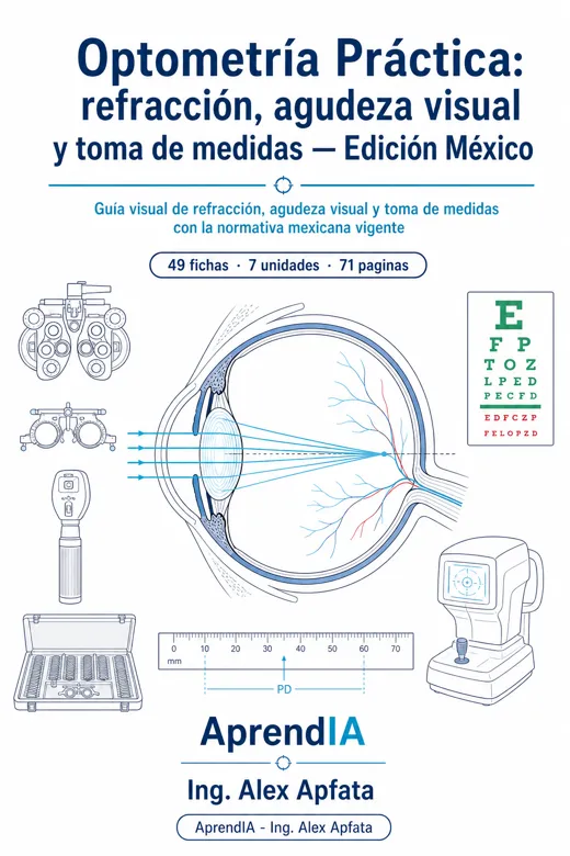 Optometría Práctica: refracción, agudeza visual y toma de medidas — Edición México