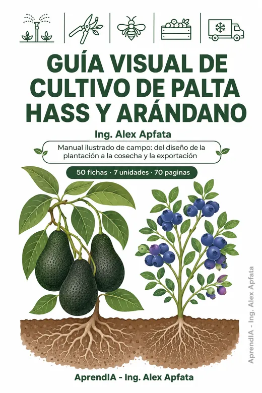 Guía Visual de Cultivo de Palta Hass y Arándano