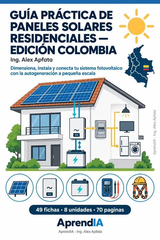 Guía Práctica de Paneles Solares Residenciales — Edición Colombia
