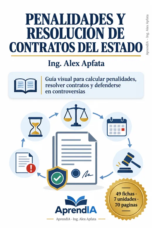 Penalidades y Resolución de Contratos del Estado