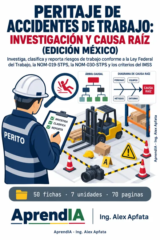 Peritaje de Accidentes de Trabajo: Investigación y Causa Raíz (Edición México)