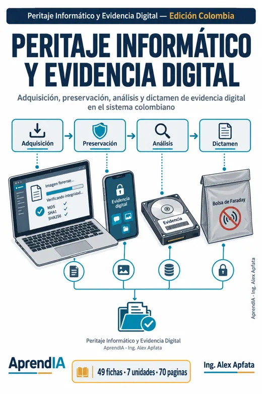 Peritaje Informático y Evidencia Digital — Edición Colombia
