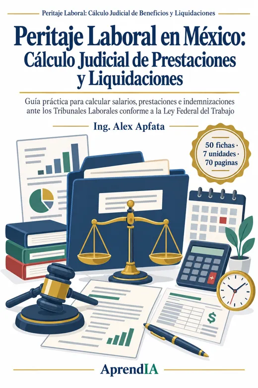 Peritaje Laboral en México: Cálculo Judicial de Prestaciones y Liquidaciones