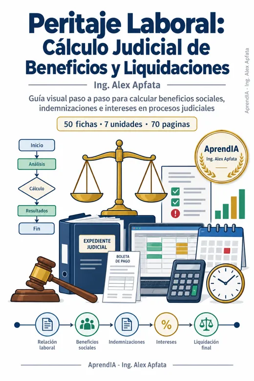 Peritaje Laboral: Cálculo Judicial de Beneficios y Liquidaciones