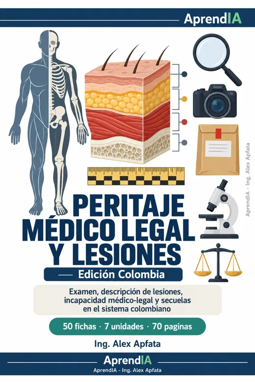 Peritaje Médico Legal y Lesiones — Edición Colombia