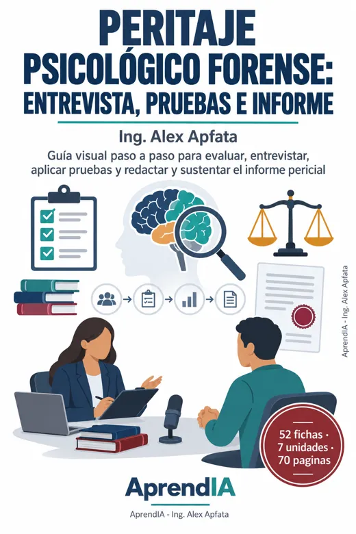 Peritaje Psicológico Forense: Entrevista, Pruebas e Informe