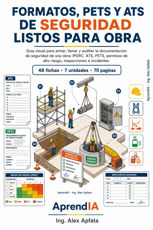 Formatos, PETS y ATS de Seguridad Listos para Obra