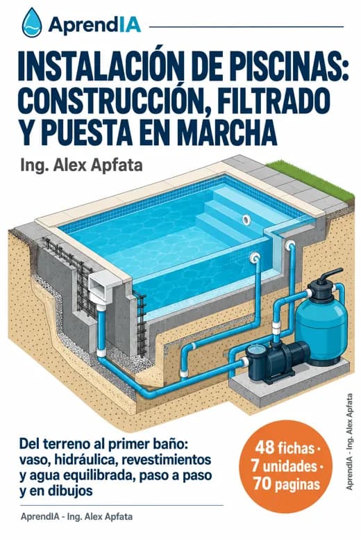 Instalación de Piscinas: construcción, filtrado y puesta en marcha