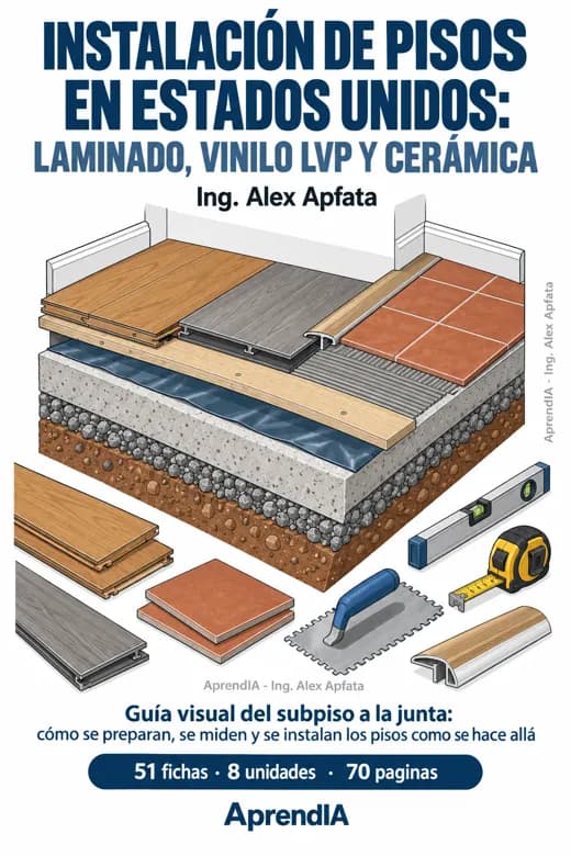 Instalación de Pisos en Estados Unidos: Laminado, Vinilo LVP y Cerámica