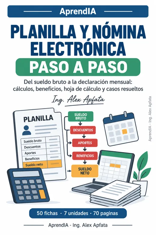 Planilla y Nómina Electrónica Paso a Paso