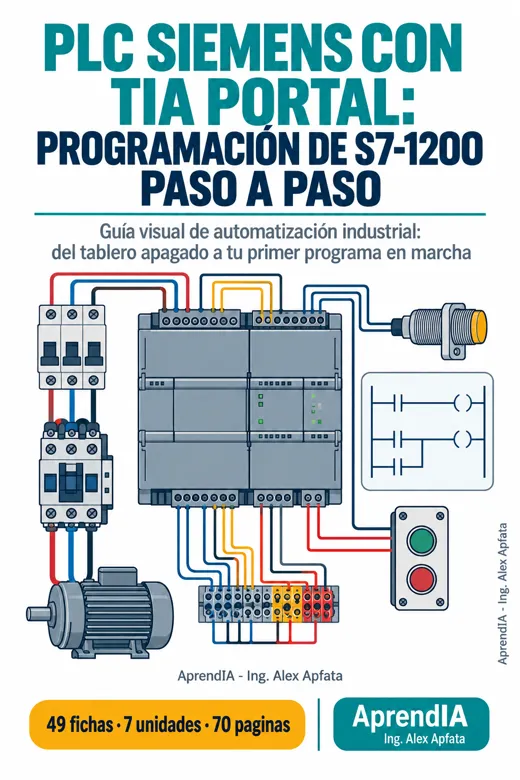 PLC Siemens con TIA Portal: programación de S7-1200 paso a paso