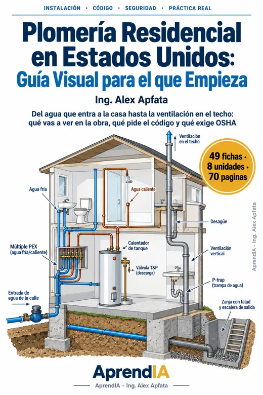 Plomería Residencial en Estados Unidos: Guía Visual para el que Empieza