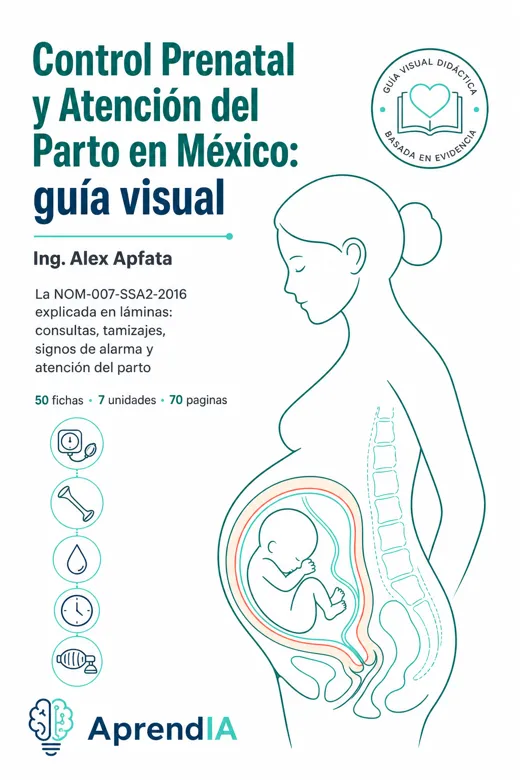 Control Prenatal y Atención del Parto en México: guía visual