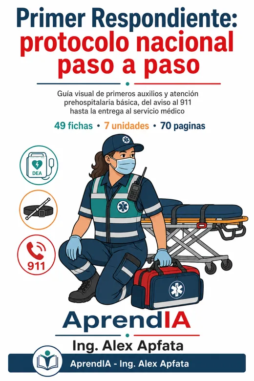 Primer Respondiente: protocolo nacional paso a paso