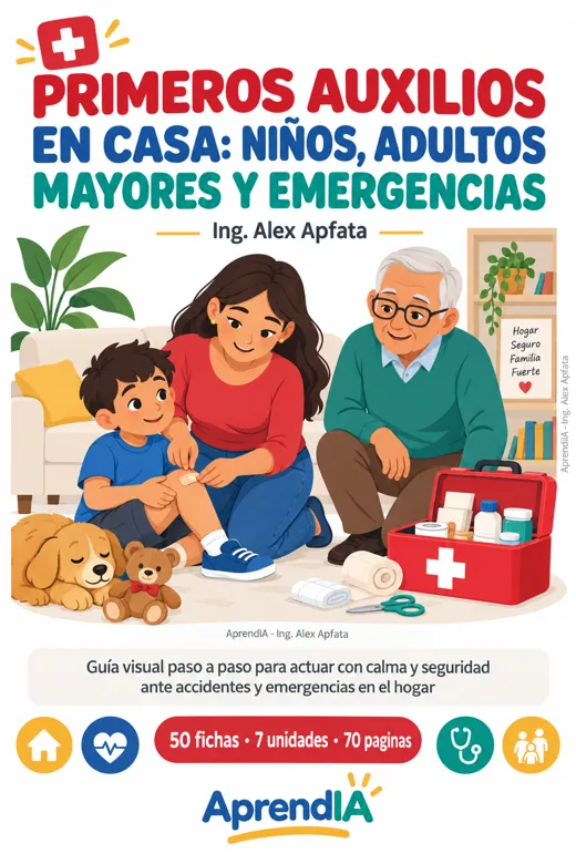 Primeros Auxilios en Casa: Niños, Adultos Mayores y Emergencias
