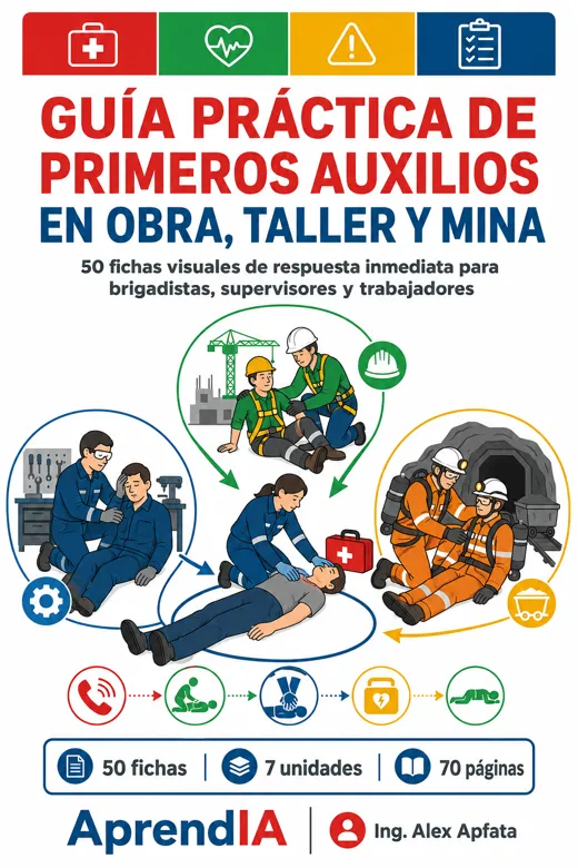 Guía Práctica de Primeros Auxilios en Obra, Taller y Mina