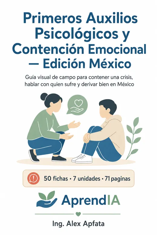 Primeros Auxilios Psicológicos y Contención Emocional — Edición México