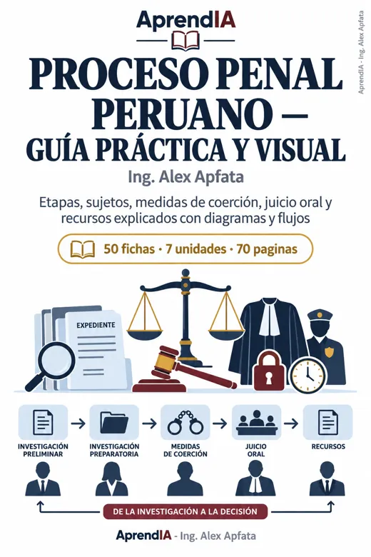 Proceso Penal Peruano — Guía Práctica y Visual