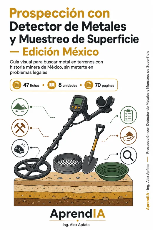 Prospección con Detector de Metales y Muestreo de Superficie — Edición México