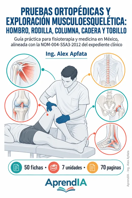 Pruebas Ortopédicas y Exploración Musculoesquelética: Hombro, Rodilla, Columna, Cadera y Tobillo